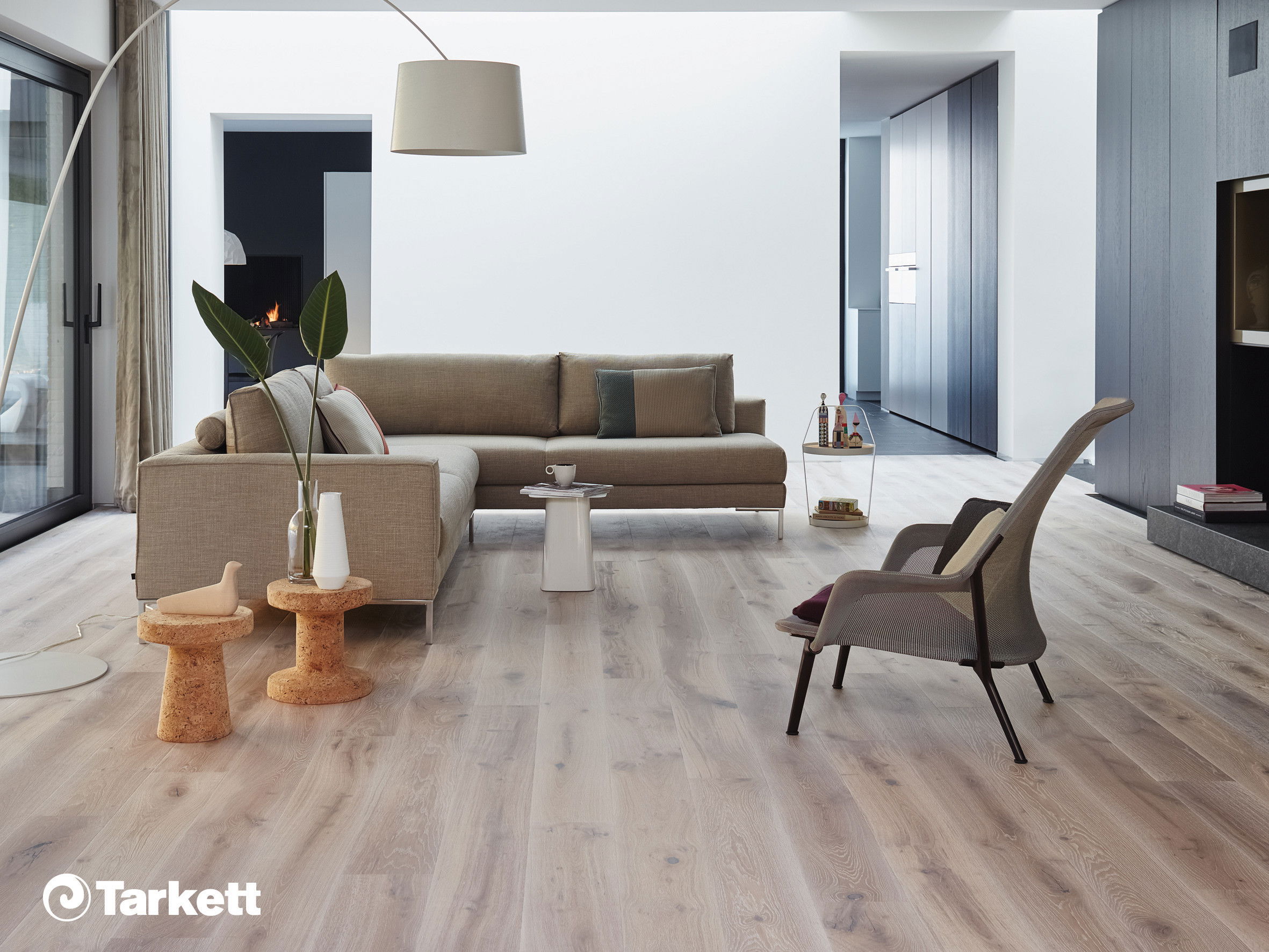 Houten parketvloer Tarkett
